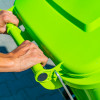 Мусорный бак "Goodbin" на колесах с педалью (зеленый,240л)
