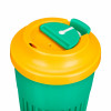 Стакан для горячих напитков с клапаном 450 мл (Зелёный)