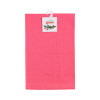 Полотенце Доляна, цвет розовый, 40х62 см