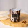 BARTEK свеча ароматизированная в стакане -  Мрамор 150гр (MARBLE) в уп. 12шт.