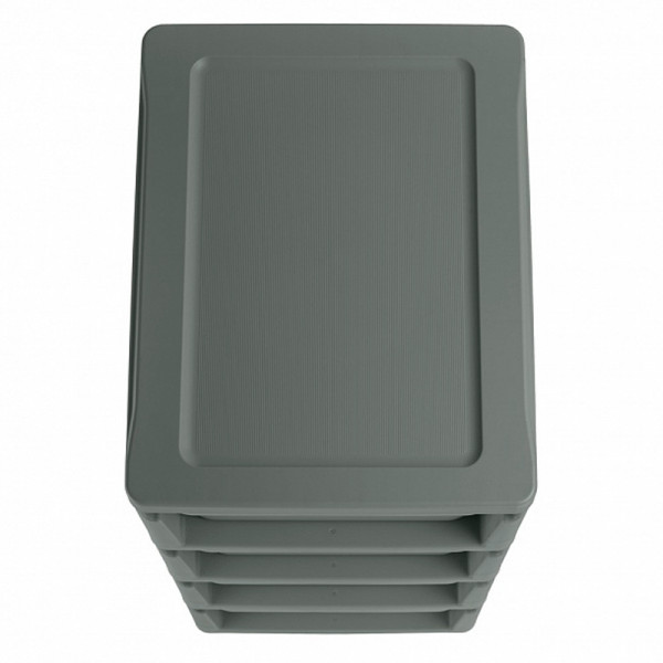 Комод на колёсах "Luxe" 4 ящика (Серый) Комод на колёсах "Luxe" 4 ящика (Серый)