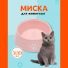 Миска для кошек "Лекси" 0,3 л (розовый)