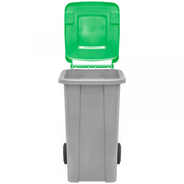 Бак мусорный 120 л (с крышкой, на колесах) Бак мусорный 120 л (с крышкой, на колесах)