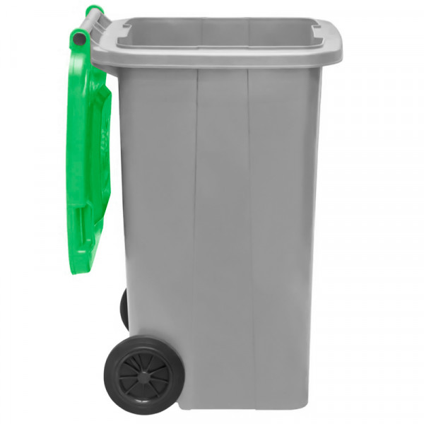 Бак мусорный 120 л (с крышкой, на колесах) Бак мусорный 120 л (с крышкой, на колесах)