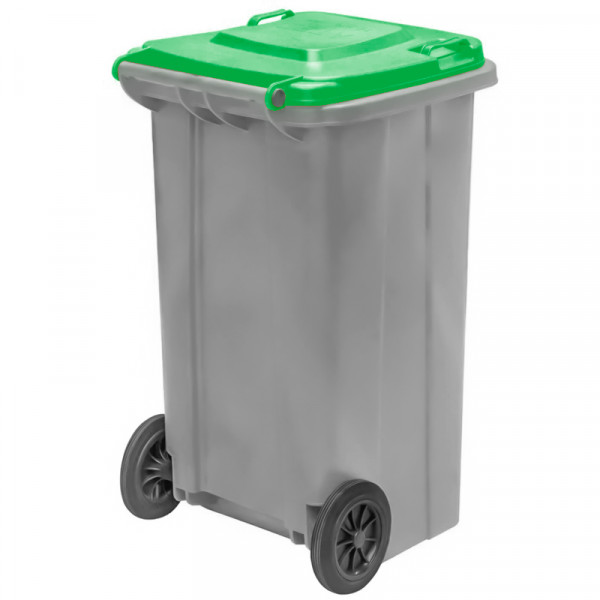 Бак мусорный 120 л (с крышкой, на колесах) Бак мусорный 120 л (с крышкой, на колесах)