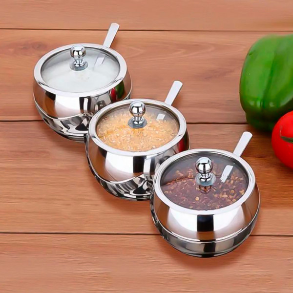 Сахарница металлическая с крышкой Сахарница металлическая с крышкой