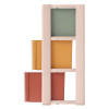 Комод "Колорит" цветной 3-х секционный