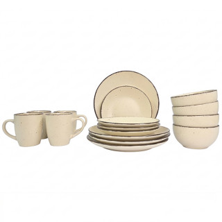 Набор посуды 16pcs-21 16 предметов (12 тарелок+ 4 кружки)