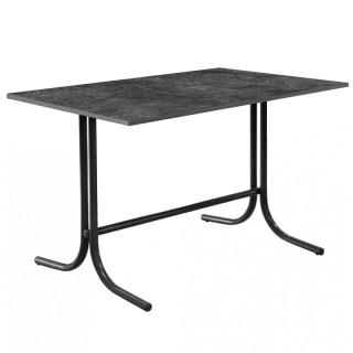 Стол L-образн.каркас (1400*800 столешница 16 мм) цвет Антрацит,Белый,Орех тьеполо