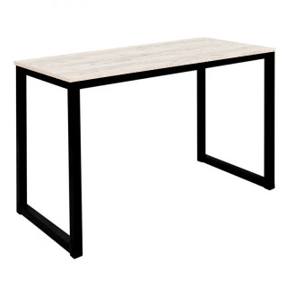 Стол офисный (тр.40*40) (1200*800 столешница 16 мм цв.Люкс) дуб крафт белый