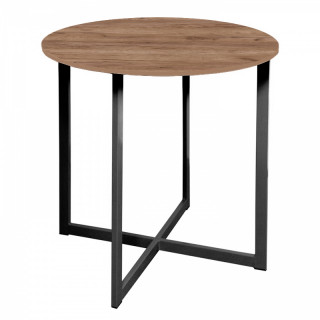 Стол Йорк (D-800 столешница 16 мм цв.Люкс) дуб крафт табачный