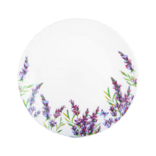 Тарелка плоская 24см LHP-95-7272 Lavender Тарелка плоская 24см LHP-95-7272 Lavender