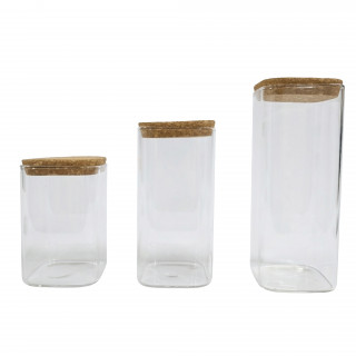 Набор ёмкостей для сыпучих 3шт ZT-1701-1 (630,840,1050 мл)