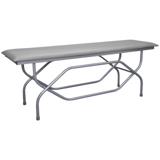 Смотровая кушетка "Ромб" (гобелен/кзам PVC) серый Смотровая кушетка "Ромб" (гобелен/кзам PVC) серый