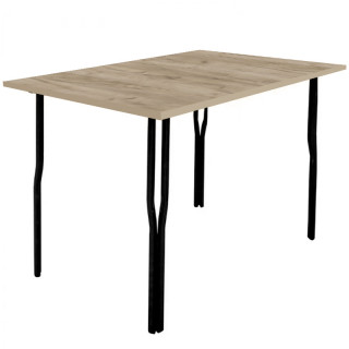 Стол Y-образн.каркас (1200х800, столешница 16 мм) дуб крафт серый