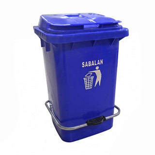 Бак мусорный  60л.Sabalan на колесах Педалью (Иран)