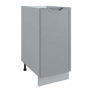 Нижний модуль 850 Арка серая штукатурка С 400 левый (распашное открывание)