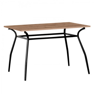 Стол S-образн.каркас (1200х800 столешница 16 мм цв. Люкс) Дуб крафт табачный Стол S-образн.каркас (1200х800 столешница 16 мм цв. Люкс) Дуб крафт табачный