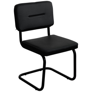Стул Пиаф (цв.каркас; кзам1) чёрный