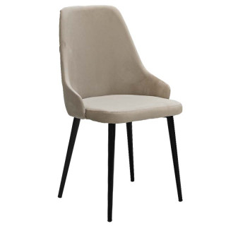 Стул Гамбург (спинка пласт.) цв.каркас (Bingo beige)