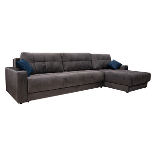 Угловой диван "BOSS 2.0 MAX" (Monolit Серый)