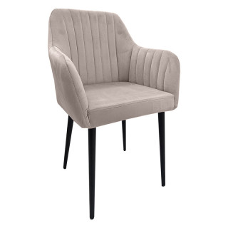 Стул Ивон (гоб.stock (только Bingo/Raund)) гоб. светло-серый (Bingo pebble)