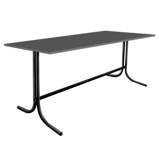 Стол L-образн.каркас (1800х800 столешница 16 мм) Антрацит Стол L-образн.каркас (1800х800 столешница 16 мм) Антрацит