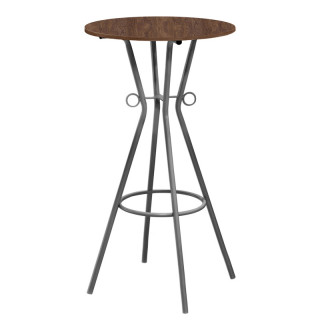 Стол барный "Верди" (цв.каркас D-600 столешница 16 мм цв.Люкс) Морское дерево винтаж Стол барный "Верди" (цв.каркас D-600 столешница 16 мм цв.Люкс) Морское дерево винтаж