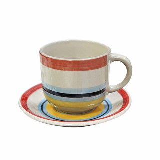 Кружка 350 мл+ блюдце C-S21