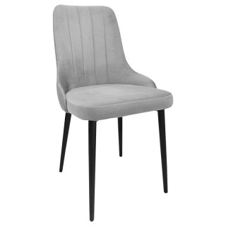 Стул Лемар (спинка пласт.) светло-серый