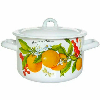 (С-16141/4Э) Кастрюля "Фруктовая фантазия" 4,3 л