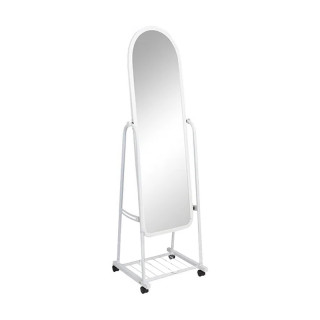 Зеркало напольное на колесиках(арт.А320) Белый