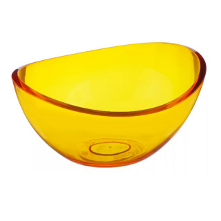 МП1350 Салатник  Кристалл 0,7 л  желтый прозрачный