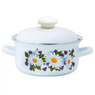 (С-1508АП2/4) Кастрюля "Ромашковое поле" 1,5 л