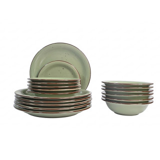 Набор посуды (фарфор) из 18 предметов (18 тарелок) 18pcs-2