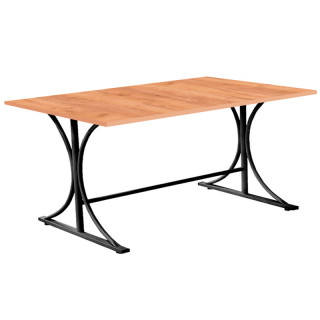 Стол Хариет (1800*800 столешница 16 мм цв.Люкс) дуб крафт золотой