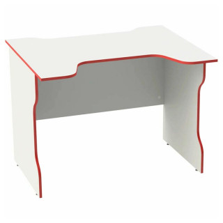 Компьтерный стол "Вардиг К2" (белый/красный)