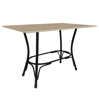 Стол Лавр (1200*800 столешница 16 мм цв.Люкс) дуб крафт серый