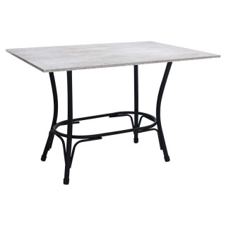 Стол Лавр (1200*800 столешница 16 мм цв.Люкс) цемент светлый