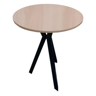 Стол Шуақ (D-600 столешница 16 мм) Шимо светлый