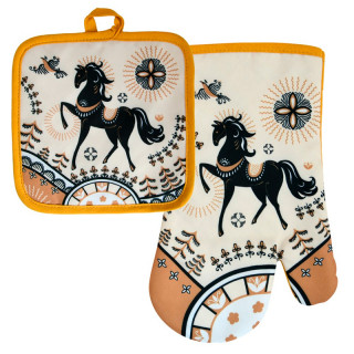 Прихватка с рукавицей "Сивка-Бурка" HN88-550 Прихватка с рукавицей "Сивка-Бурка" HN88-550