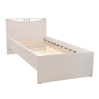 Кровать "Мелисса" 900 б/м (Белый)