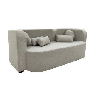 Диван Вуди "3" (гобелен Эконом) гоб. светло-серый (Bravo dove)