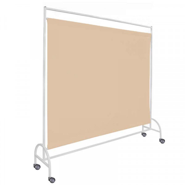 Ширма обычная на колёсах (бежевый) Ширма обычная на колёсах (бежевый)
