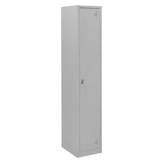 Шкаф металлический ШМР-1 450х350х1800H (светло-серый шагрень)
