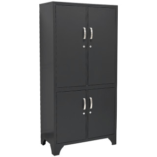 Шкаф металлический ШММ-2 (1760*800*375) графит