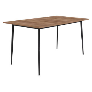 Стол с каркасом мод TJ-32 (1400*800 16мм,цв.Люкс) дуб крафт табачный