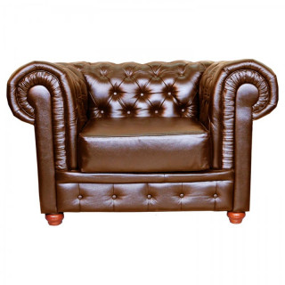 Кресло "Оксфорд 1" (коричневый)