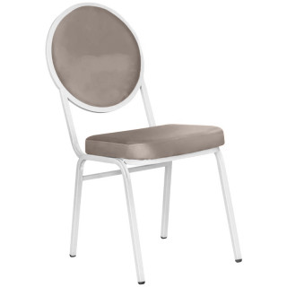 Стул Улан 2 цв.каркас (гоб/кзам/гоб.(Bingo,Raund)) BINGO PEBBLE