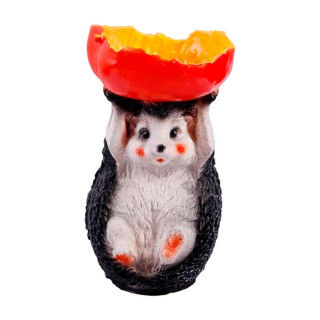 Изделие из гипса "Еж с яблоком" (230*140мм)